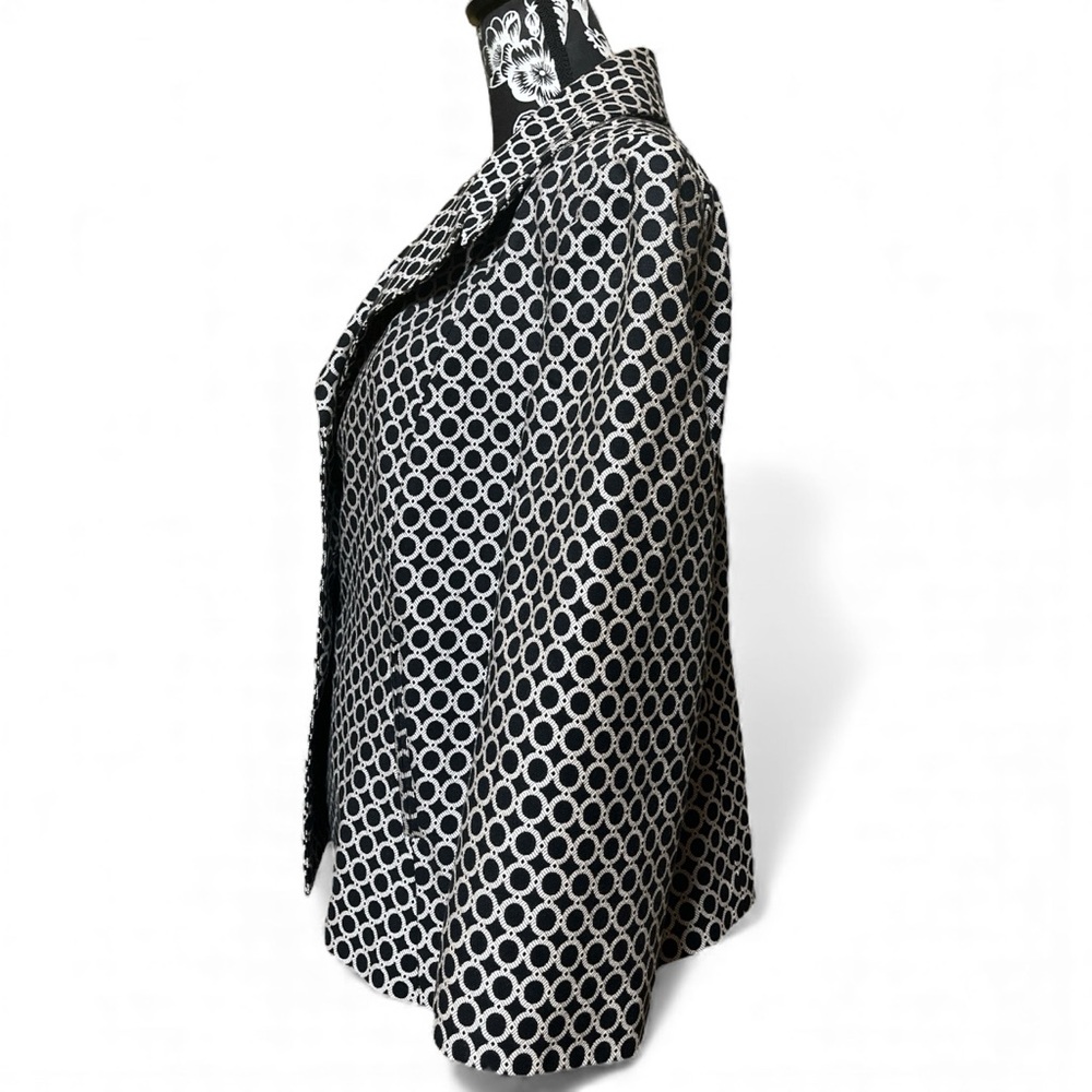 Rafaella Classic Embossed Circle Pattern Blazer - image 2